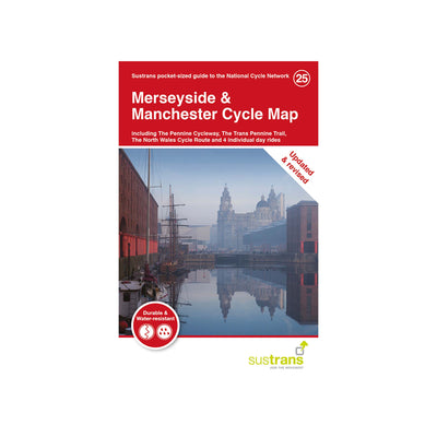 Merseyside and Manchester Cycle Map 