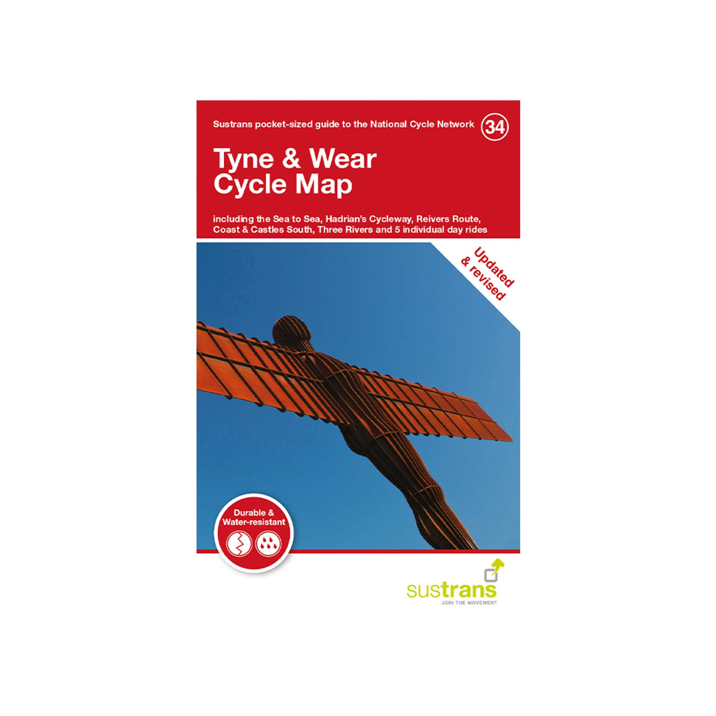 Sustrans Tyne and Wear Cycle Map (34)