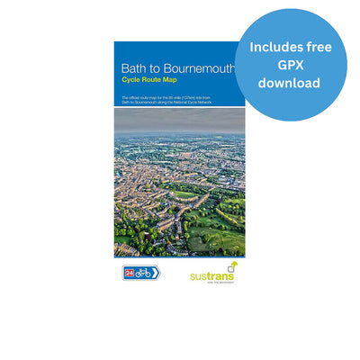 Bath to Bournemouth Cycle Route Map (Route 24/25)