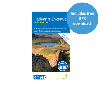 Hadrian's Cycleway Map | Ravenglass to South Shields Cycle Route (Route 72)