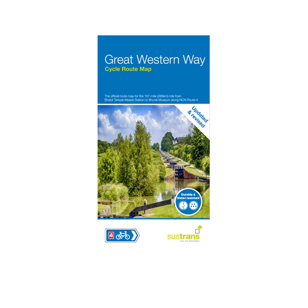 The Great Western Way Cycle Map (Route 4 - Bristol to London)