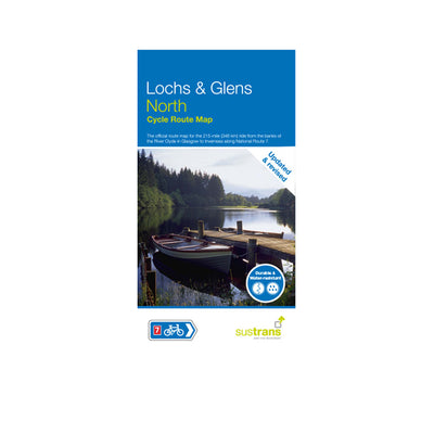 Lochs and Glens North Cycle Route Map (Route 7 - Glasgow to Inverness)