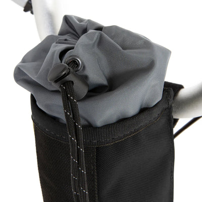 Restrap folding bike stem bag - with drawstring top 