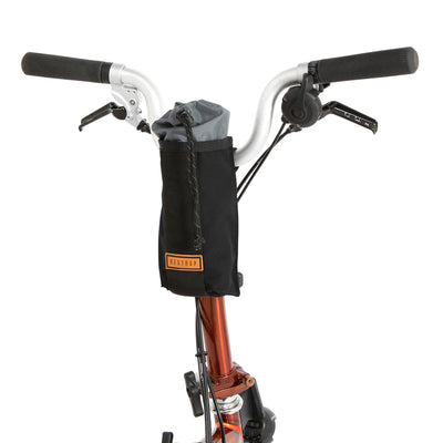 Restrap folding bike stem bag - with drawstring top 