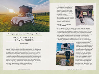 Family adventures: rooftop tents