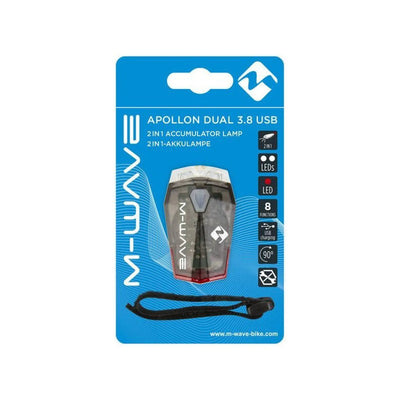 M WAVE LED light and packaging - including usb wire
