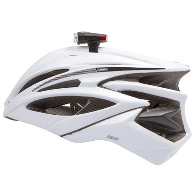 M WAVE light on helmet 