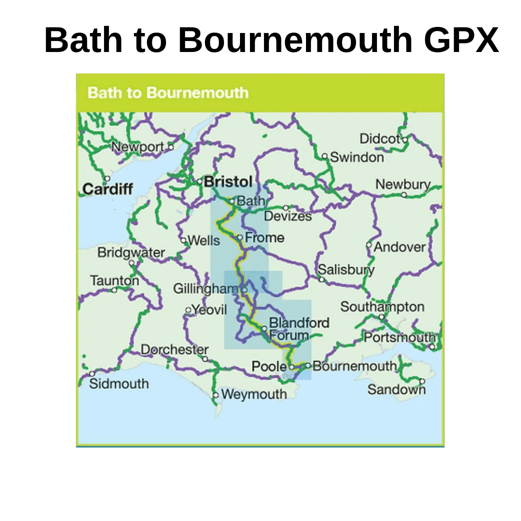 Bath to Bournemouth GPX download