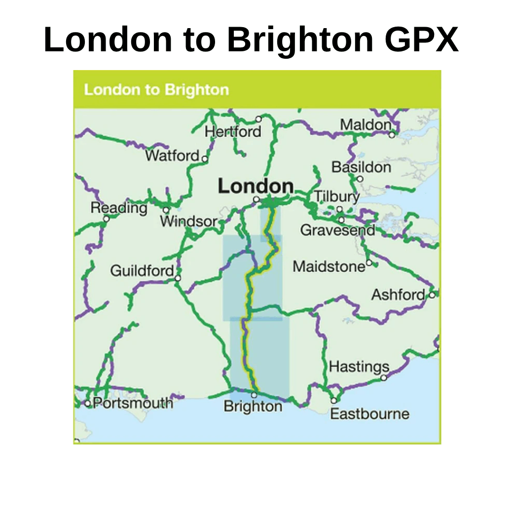 London to Brighton GPX