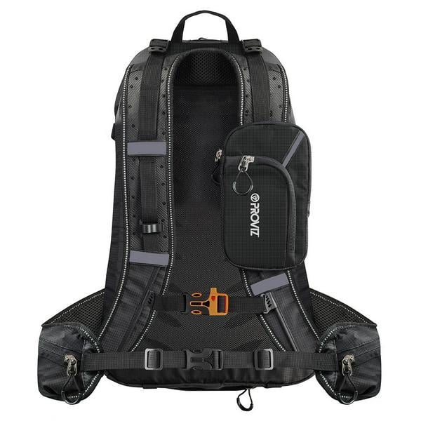 Proviz Black Reflective Backpack 30L