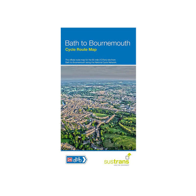 Bath to Bournemouth cycle route map