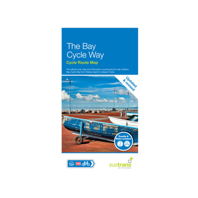 Bay Cycle Way cycle route map - updated and revised. Printed on water resistant paper 