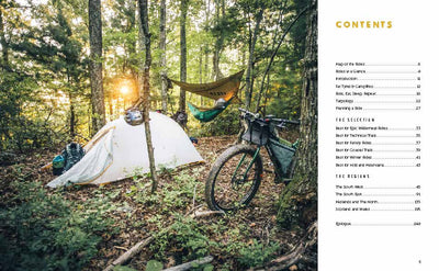 Contents on bikepacking by Laurence McJanet