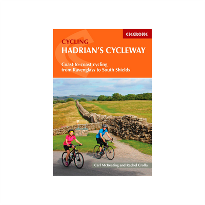 Cicerone guidebook: Cycling Hadrian's cycleway cover