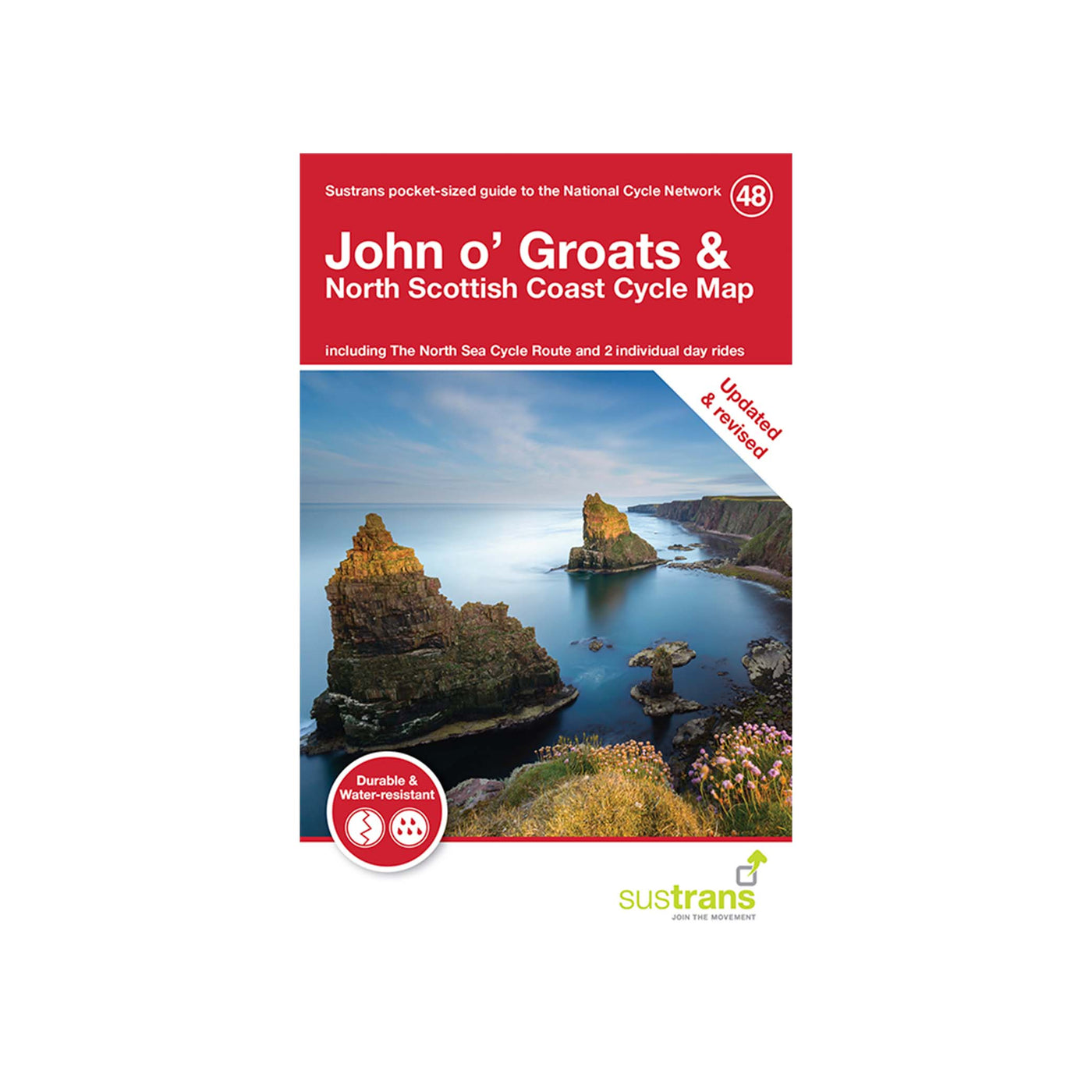 John o'Groats and Scottish Coast cycle map 48