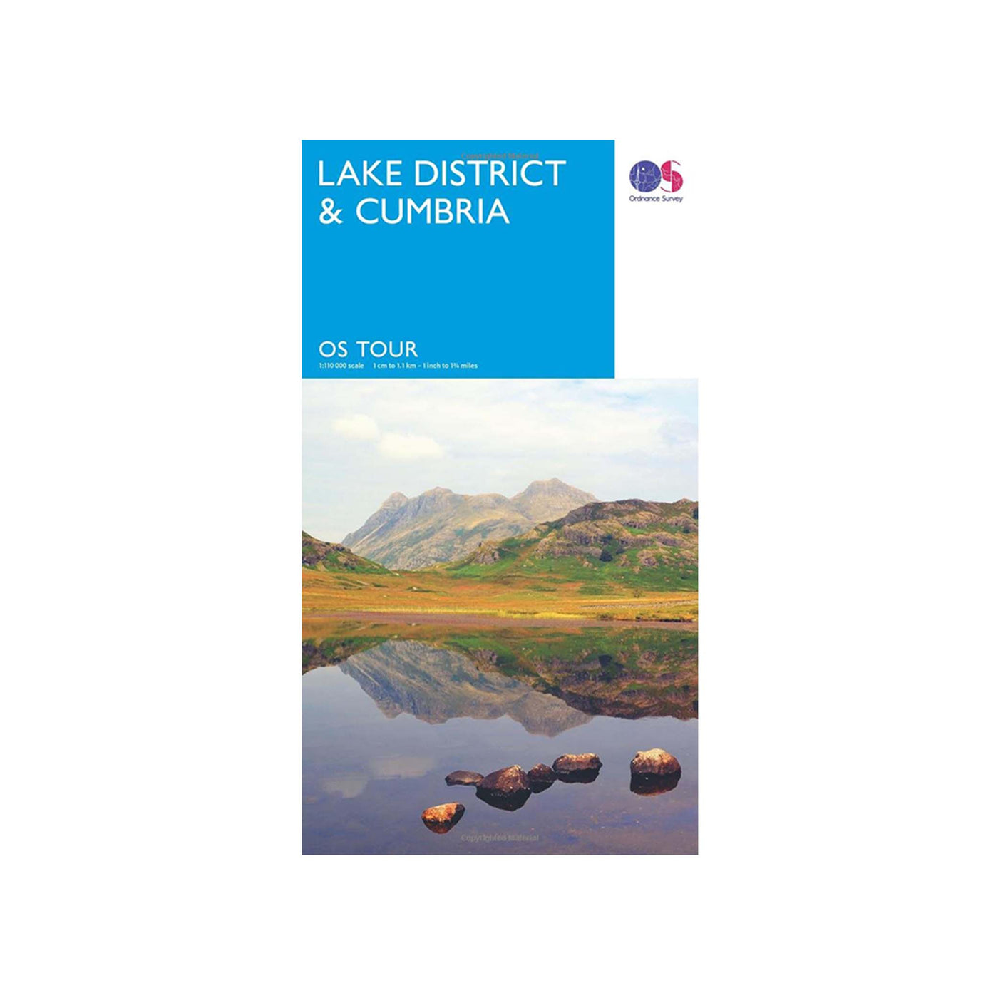 OS Tour 3 Lake District & Cumbria Guide Map – Sustrans Shop