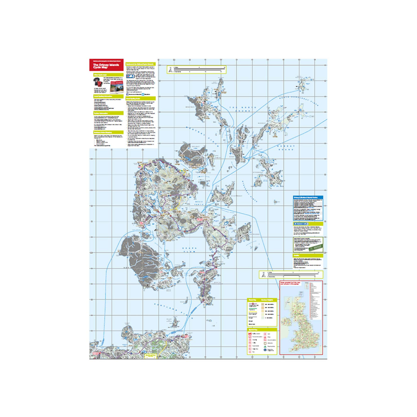 Orkeny Islands PDF cycle map (DOWNLOAD(