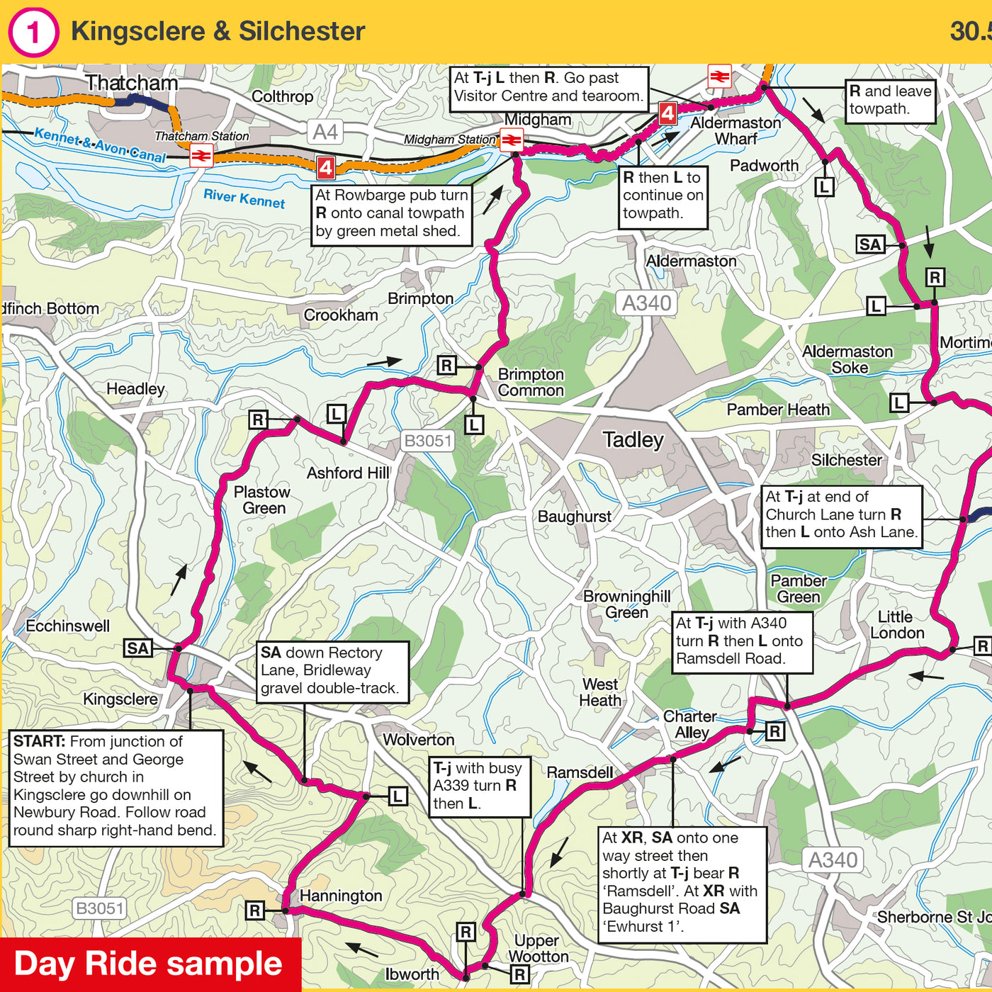 Thames Valley Cycle Map (10)