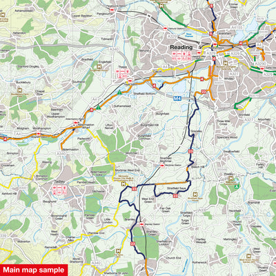 Thames Valley Cycle Map (10)
