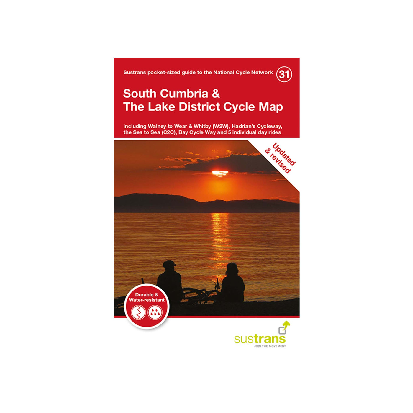 Sustrans South Cumbria and the Lake District Cycle Map (31)