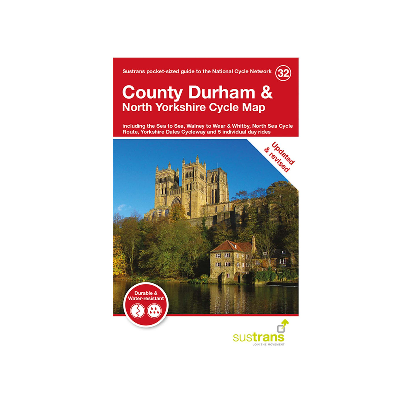 Sustrans County Durham and North Yorkshire Cycle Map (32)