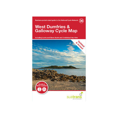 Sustrans West Dumfries and Galloway Cycle Map (36)