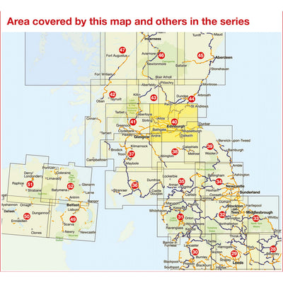 Sustrans regional map coverage of UK