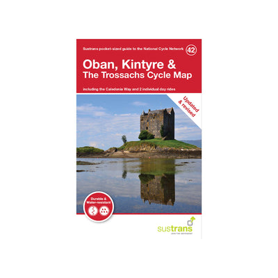 Sustrans Oban, Kintyre and the Trossachs Cycle Map (42). Pocket sized cycle map. 