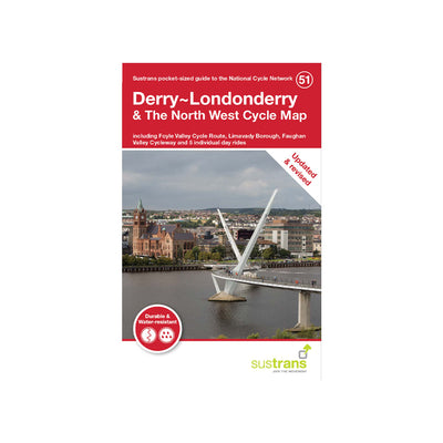 Sustrans Derry~Londonderry & the North West Cycle Map (51)