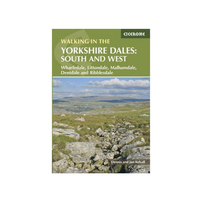Walking in the Yorkshire Dales: South and West. Covering Wharfedale, Littondale, Malhamdale, Dentdale and Ribblesdale. Cicerone guidebook by Dennis and Jan Kelsall. 