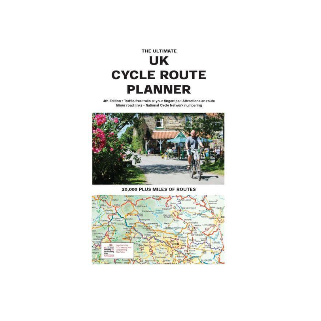 The Ultimate UK Cycle Route Planner by Excellent Books. Featuring National Cycle Network and Traffic Free trails. Updated 2022. 